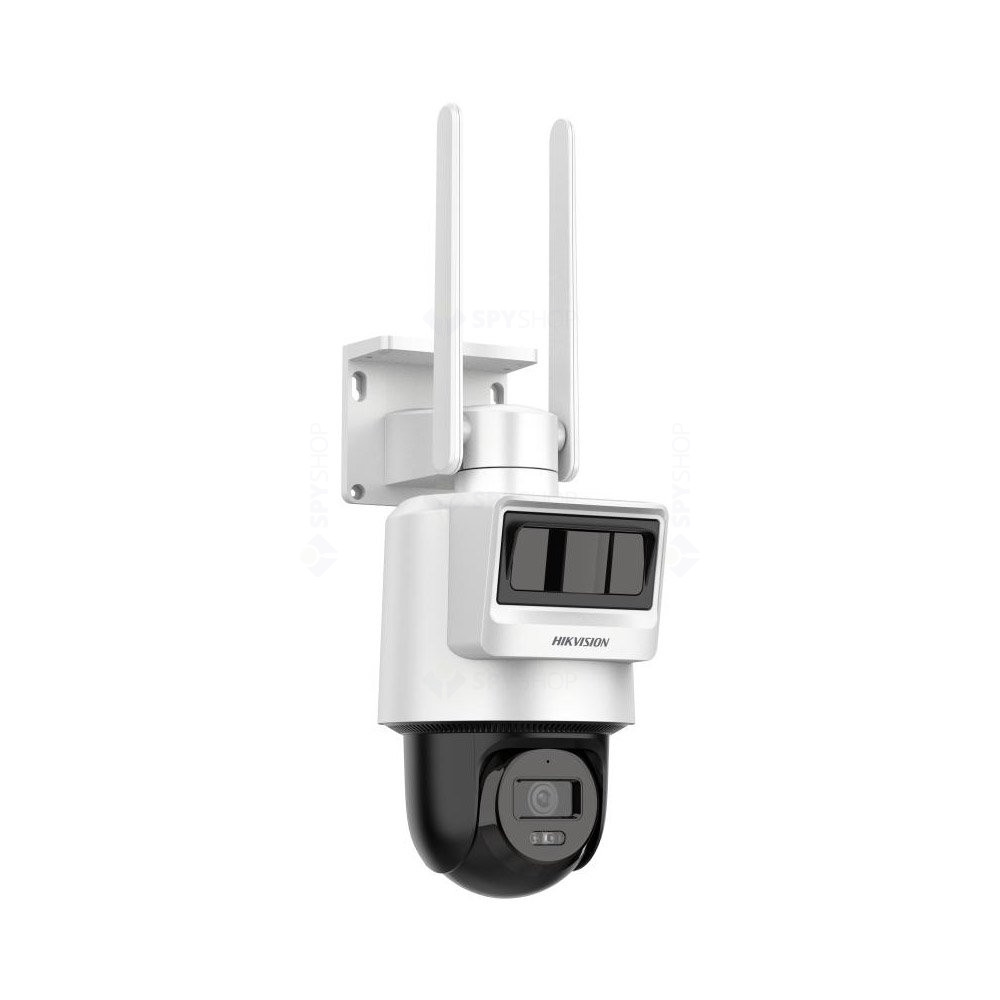 Cameră supraveghere HIKVISION DS-2DE2C400IWG-K/4G/C09S20 (2.8mm), 4 MP, 2.8 mm, IR 30 m, Microfon, White - Imagine 3