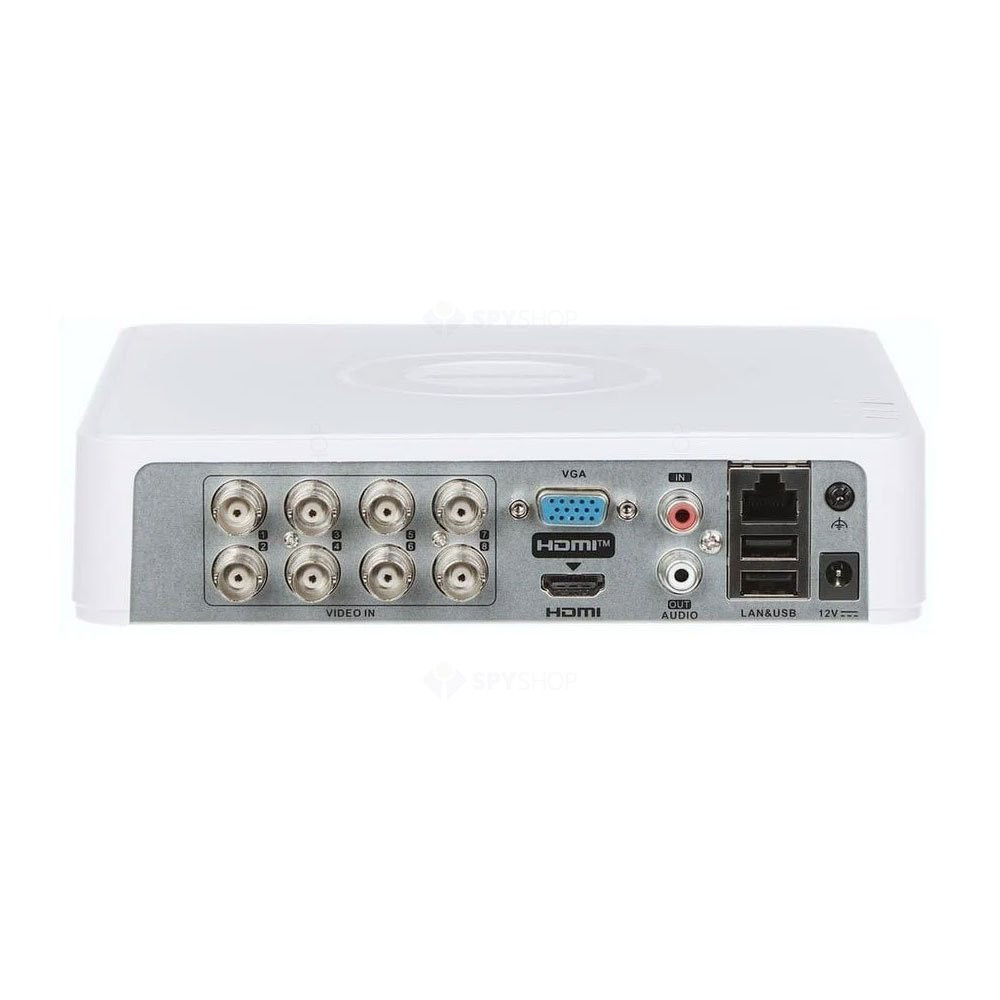 DVR HIKVISION Mini Turbo DS-7108HGHI-M1(C), 2 MP, 8 canale, 76 Mbps, Alb - Imagine 5