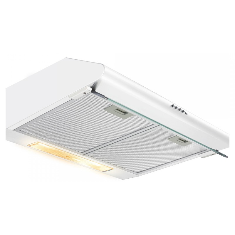 Hota HEINNER traditionala CH-400, Putere de absorbtie 326.4 m3/h, 2 motoare, 60 cm, White - Imagine 2