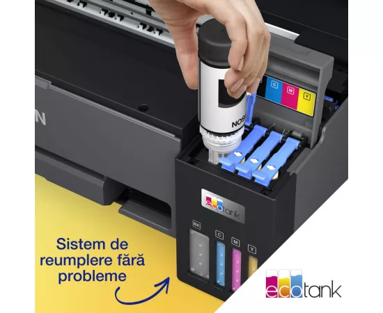 Imprimanta Inkjet CISS Epson EcoTank L11050, A3, Color, USB, Wireless, Negru - Imagine 7