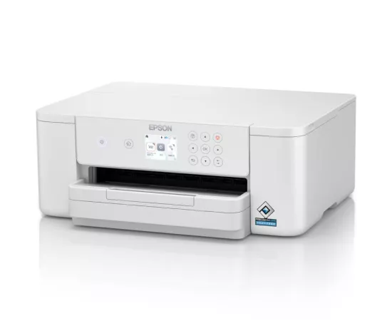 Imprimanta Epson WF-C4310DW, A4, Duplex, Retea, Wireless, Alb - Imagine 4
