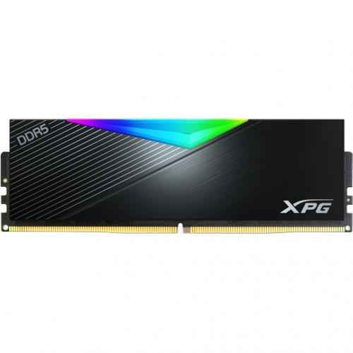 ADATA Kit Memorie RAM A-Data XPG Lancer RGB Black Intel XMP 3.0/AMD EXPO AX5U6400C3216GDRBK, 32GB, DDR5-6400MHz, CL32, Dual channel - IT-Fashion.ro