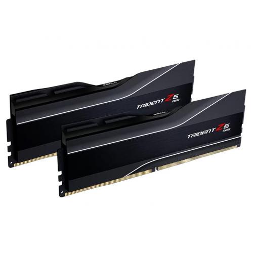 G.SKILL Kit Memorie RAM G.Skill Trident Z5 Neo Black AMD EXPO 64GB F5-6000J3238G32GX2-TZ5N, DDR5-6000Mhz, CL32, Dual Channel - IT-Fashion.ro