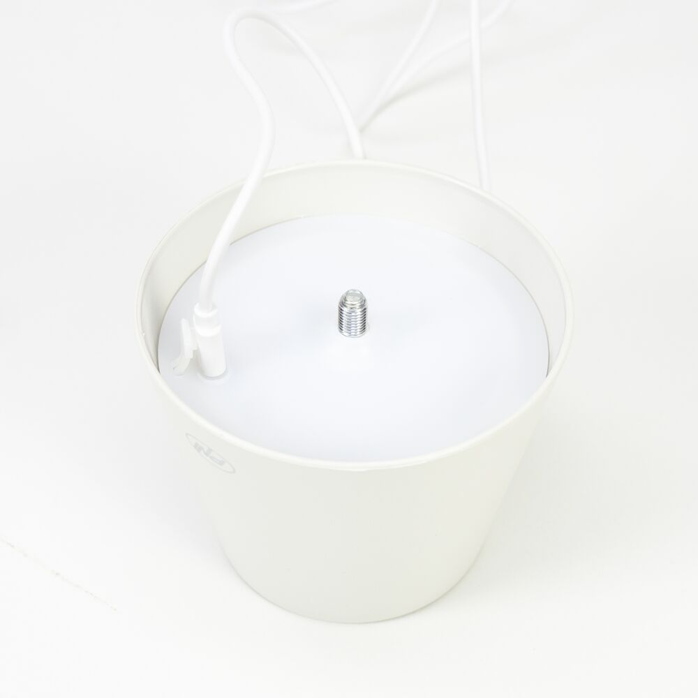 Lampă de masă PNI LT05W cu LED 3W, 200 lumeni, 1800 mAh, USB-C, RGB, buton tactil, dimabil, alb - Imagine 4