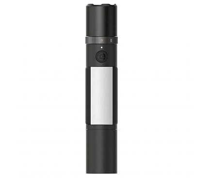 XIAOMI Lanterna LED Xiaomi Mi Multifunction BHR7004GL, 1000lm, IPX4, Taietor pentru centura, Spargator de geam cu arc, Negru - IT-Fashion.ro