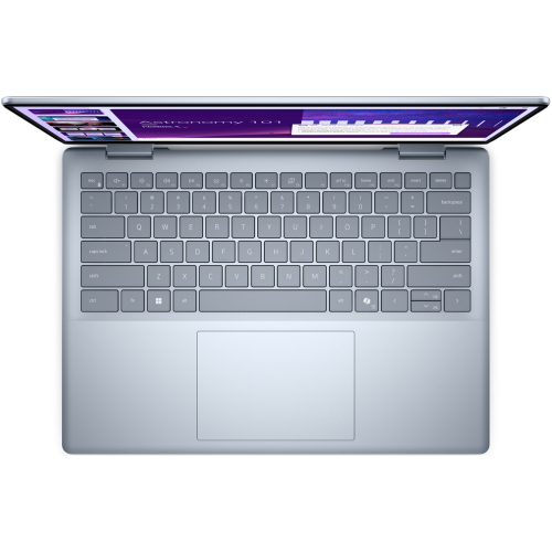 Laptop 2-in-1 Dell 14 Plus DB04250_LNL_201_WIN-05, Intel Core Ultra 7 256V, 14 inch Touch, RAM 16GB, SSD 1TB, Intel Arc Graphics 140V, Windows 11 Pro, Ice Blue - Imagine 5