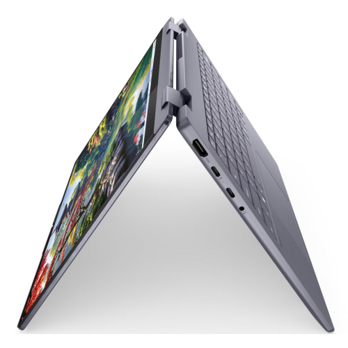 Lenovo Laptop 2-in-1 Lenovo IdeaPad 5 83KR006YRM, Intel Core Ultra 7 255H, 14 inch Touch, RAM 16GB, SSD 1TB, Intel Arc 140T, Fara sistem de operare, Luna Grey - IT-Fashion.ro