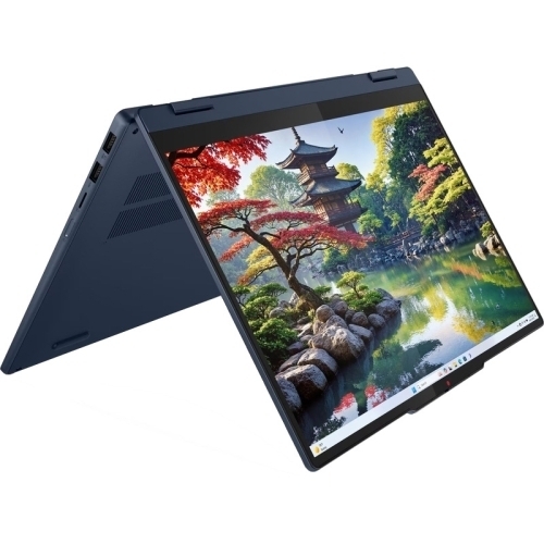 Lenovo Laptop 2-in-1 Lenovo IdeaPad 5 83KR0084RM, Intel Core Ultra 5 225H, 14 inch Touch, RAM 16GB, SSD 512GB, Intel Arc 140T, Cosmic Blue - IT-Fashion.ro