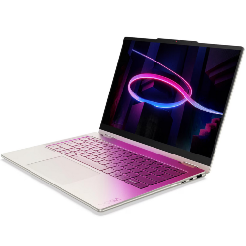 Lenovo Laptop 2-in-1 Lenovo Yoga 7 83TC0085RM, Intel Core Ultra 5 322, 14 inch Touch, RAM 16GB, SSD 512GB, Intel Graphics, Windows 11, Seashell - IT-Fashion.ro