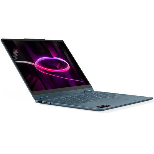 Laptop 2-in-1 Lenovo Yoga 7 83TD0086RM, AMD Ryzen AI 7 445, 14 inch Touch, RAM 32GB, SSD 1TB, AMD Radeon 840M Graphics, Fara sistem de operare, Tidal Teal - Imagine 4