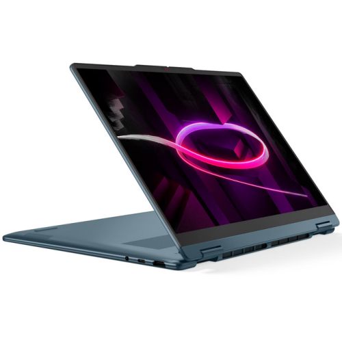 Laptop 2-in-1 Lenovo Yoga 7 83TD0086RM, AMD Ryzen AI 7 445, 14 inch Touch, RAM 32GB, SSD 1TB, AMD Radeon 840M Graphics, Fara sistem de operare, Tidal Teal - Imagine 7