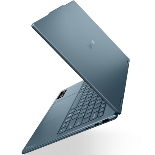 Laptop 2-in-1 Lenovo Yoga 7 83TD0086RM, AMD Ryzen AI 7 445, 14 inch Touch, RAM 32GB, SSD 1TB, AMD Radeon 840M Graphics, Fara sistem de operare, Tidal Teal - Imagine 9