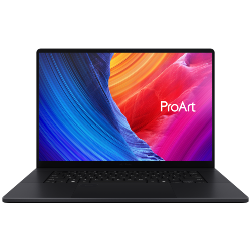 ASUS Laptop ASUS ProArt P16 H7606WX-SE056X, AMD Ryzen AI 9 HX 370, 16 inch Touch, RAM 64GB, SSD 2TB, nVidia GeForce RTX 5090 24GB, Windows 11 Pro, Nano Black - IT-Fashion.ro