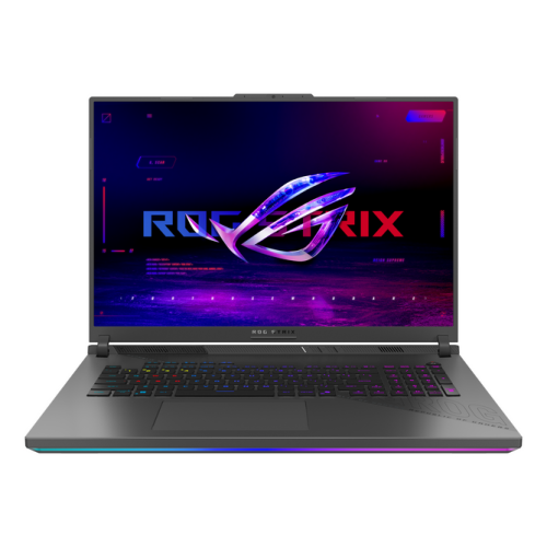 ASUS Laptop ASUS ROG Strix G18 (2025) G814FM-S8010, AMD Ryzen 9 9955HX, 18 inch, RAM 16GB, SSD 512GB, nVidia GeForce RTX 5060 8GB, Fara sistem de operare, Eclipse Gray - IT-Fashion.ro