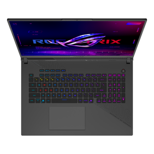 Laptop ASUS ROG Strix G18 (2025) G814FM-S8010, AMD Ryzen 9 9955HX, 18 inch, RAM 16GB, SSD 512GB, nVidia GeForce RTX 5060 8GB, Fara sistem de operare, Eclipse Gray - Imagine 3