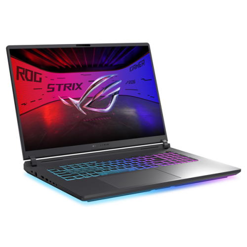 ASUS Laptop ASUS ROG Strix G18 (2025) G815JMR-S9013, Intel Core i9-14900HX, 18 inch, RAM 16GB, SSD 1TB, nVidia GeForce RTX 5060 8GB, Fara sistem de operare, Eclipse Gray - IT-Fashion.ro