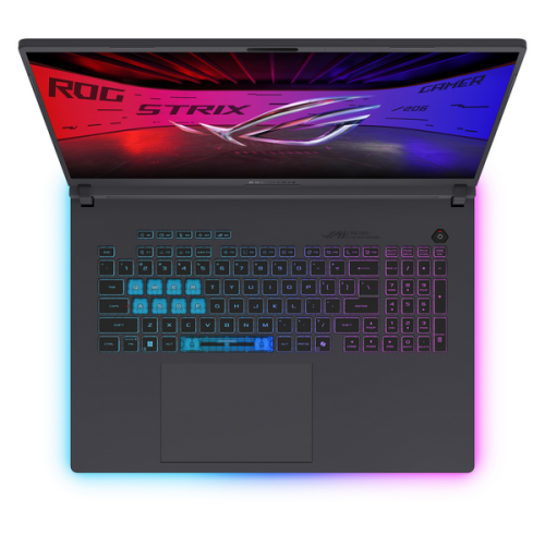 Laptop ASUS ROG Strix G18 (2025) G815JMR-S9013, Intel Core i9-14900HX, 18 inch, RAM 16GB, SSD 1TB, nVidia GeForce RTX 5060 8GB, Fara sistem de operare, Eclipse Gray - Imagine 4