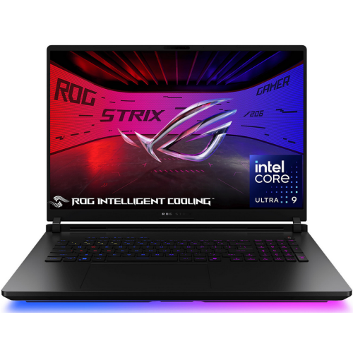 ASUS Laptop ASUS ROG Strix SCAR 18 MiniLED (2025) G835LX-SA063, 18" WQXGA, Intel® Core™ Ultra 9 275HX, 64GB RAM, SSD 2TB, nVidia GeForce RTX 5090 24GB, Fara sistem de operare, Off Black - IT-Fashion.ro