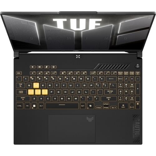 ASUS Laptop ASUS TUF Gaming F16 FX607VJB-RL164, Intel Core 5 210H, 16 inch, RAM 16GB, SSD 512GB, nVidia GeForce RTX 3050 6GB, Fara sistem de operare, Mecha Gray - IT-Fashion.ro