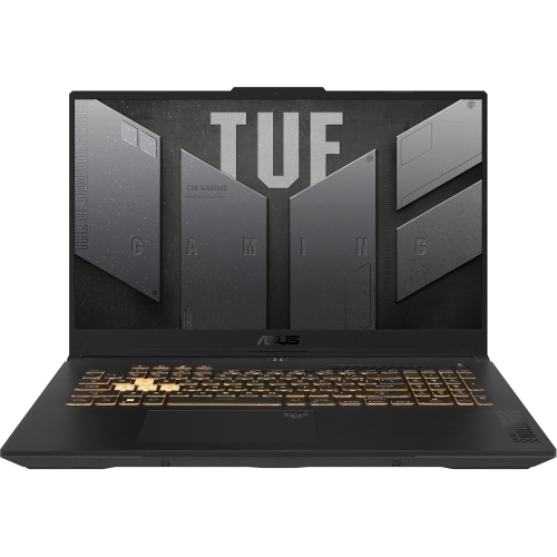ASUS Laptop ASUS TUF Gaming F17 FX707VJB-HX082, Intel Core 5 210H, 17.3 inch, RAM 16GB, SSD 512GB, nVidia GeForce RTX 3050 6GB, Mecha Gray - IT-Fashion.ro
