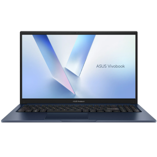 ASUS Laptop ASUS Vivobook 15 X1504MA-BQ212, Intel Core 5 320, 15.6 inch, RAM 8GB, SSD 512GB, Intel Graphics, Fara sistem de operare, Quiet Blue - IT-Fashion.ro