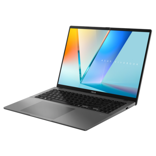 Laptop ASUS Vivobook S16 M3607GA-SH062, AMD Ryzen AI 7 445, 16 inch, RAM 16GB, SSD 1TB, AMD Radeon 840M, Fara sistem de operare, Matte Gray - Imagine 3