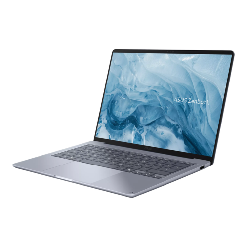ASUS Laptop ASUS Zenbook 14 UX3480AA-U1013W, Intel Core Ultra 7 355, 14 inch, RAM 16GB, SSD 512GB, Intel Graphics, Windows 11, Arctic Blue - IT-Fashion.ro