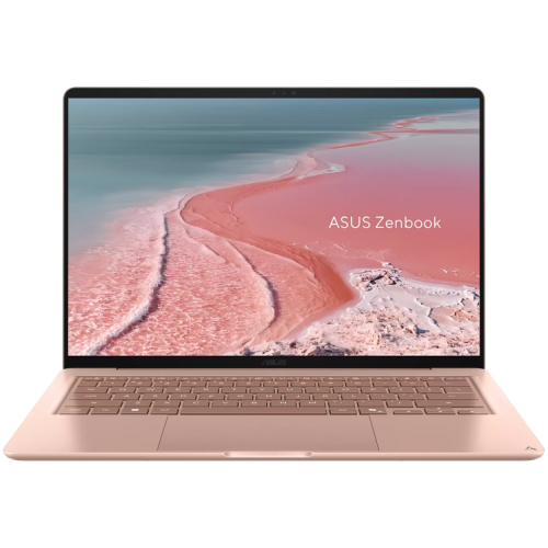 ASUS Laptop ASUS Zenbook 14 UX3480QA-U1070W, Qualcomm Snapdragon X X1-26-100, 14 inch, RAM 16GB, SSD 512GB, Intel Graphics, Windows 11, Komodo Coral - IT-Fashion.ro