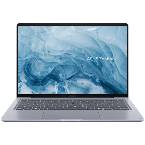 ASUS Laptop ASUS Zenbook 14 UX3480QA-U1071W, Qualcomm Snapdragon X X1-26-100, 14 inch, RAM 16GB, SSD 512GB, Intel Graphics, Windows 11, Arctic Blue - IT-Fashion.ro