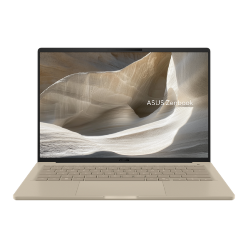 ASUS Laptop ASUS Zenbook A14 UX3407NA-QD023W, Qualcomm Snapdragon X2 Elite X2E-88-100, 14 inch, RAM 32GB, SSD 1TB, Qualcomm Adreno, Windows 11, Zabriskie Beige - IT-Fashion.ro