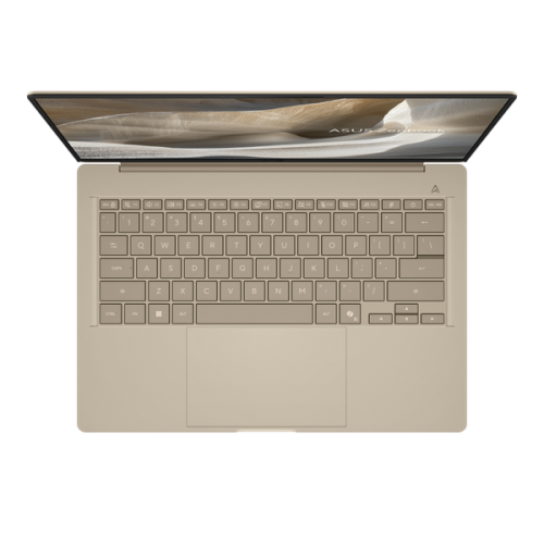 Laptop ASUS Zenbook A14 UX3407NA-QD023W, Qualcomm Snapdragon X2 Elite X2E-88-100, 14 inch, RAM 32GB, SSD 1TB, Qualcomm Adreno, Windows 11, Zabriskie Beige - Imagine 4