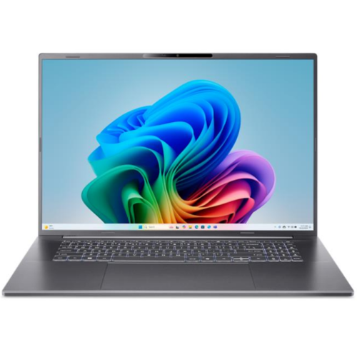ACER Laptop Acer Aspire 18 AI A18-I71M-750F NX.JZEEX.002, Intel Core Ultra 7 355, 18 inch, RAM 16GB, SSD 512GB, Intel Graphics, Windows 11, Steel Gray - IT-Fashion.ro