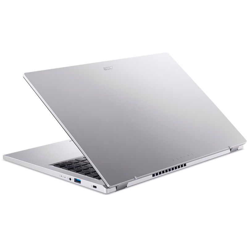 Laptop Acer Aspire Go 15 AG15-71P-58WM NX.JDCEX.002, Intel Core i5-1334U, 15.6 inch, RAM 16GB, SSD 512GB, Intel Iris Xe Graphics, Fara sistem de operare, Pure Silver - Imagine 6