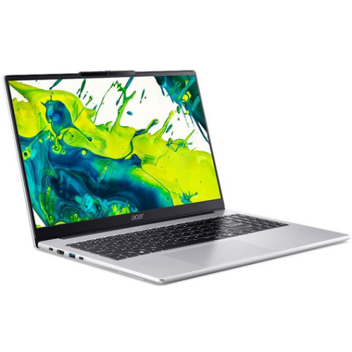 Laptop Acer Aspire Lite 15 AL15-44P-R0RA NX.DK1EX.001, AMD Ryzen 5 7430U, 15.6 inch, RAM 16GB, SSD 1TB, AMD Radeon Graphics, Fara sistem de operare, Light Silver - Imagine 3
