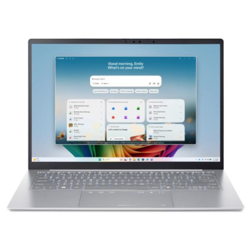 ACER Laptop Acer Swift Edge 14 AI NX.JVQEX.00A, Intel Core Ultra 7 355, 16 inch, RAM 16GB, SSD 512GB, Intel Graphics, Windows 11, Calcite White - IT-Fashion.ro