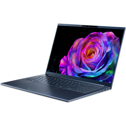 ACER Laptop Acer Swift Go 16 AI SFG16-A71-R52P NX.JX9EX.006, AMD Ryzen AI 5 430, 16 inch, RAM 16GB, SSD 512GB, AMD Radeon 840M, Windows 11, Steam Blue - IT-Fashion.ro