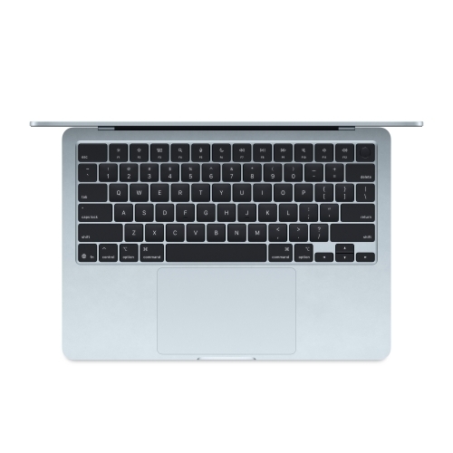 Apple Laptop Apple MacBook Air 13 with Liquid Retina (2025) MC6U4RO/A, Apple M4 Deca Core, 13.6 inch, RAM 16GB, SSD 512GB, Apple M4 10-core Graphics, macOS Sequoia, Sky Blue - IT-Fashion.ro