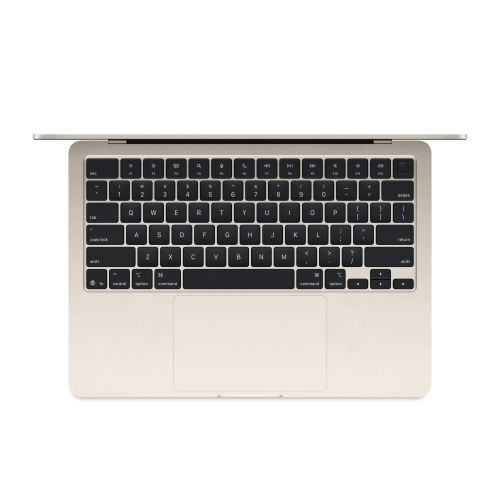 Apple Laptop Apple MacBook Air 13 with Liquid Retina (2025) Z1CW000DE, Apple M4 Deca Core, 13.6 inch, RAM 16GB, SSD 512GB, Apple M4 10-core Graphics, US KB, macOS Sequoia, Starlight - IT-Fashion.ro