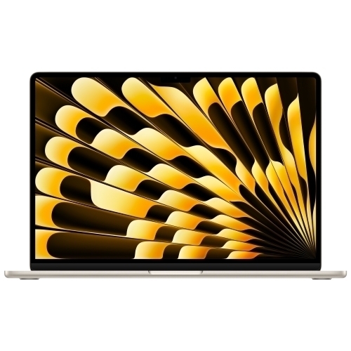 Laptop Apple MacBook Air 15 with Liquid Retina (2025) MC6K4RO/A, Apple M4 Deca Core, 15.3 inch, RAM 24GB, SSD 512GB, Apple M4 10-core Graphics, INT KB, macOS Sequoia, Starlight - Imagine 1