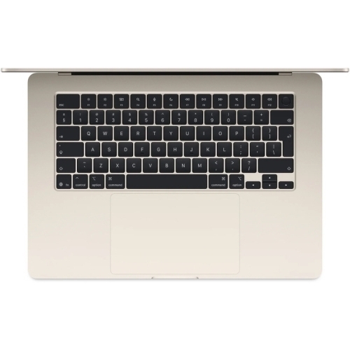 Apple Laptop Apple MacBook Air 15 with Liquid Retina (2026) MDVD4RO/A, Apple M5 10-core, 15.3 inch, RAM 16GB, SSD 512GB, Apple M5 10-core Graphics, Int KB, macOS, Starlight - IT-Fashion.ro