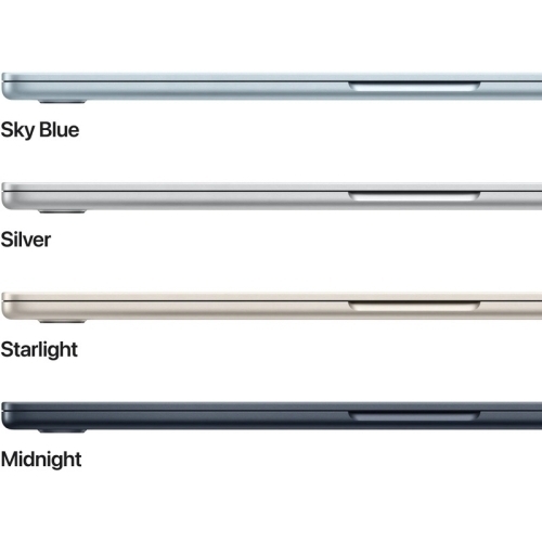 Laptop Apple MacBook Air 15 with Liquid Retina (2026) MDVK4RO/A, Apple M5 10-core, 15.3 inch, RAM 16GB, SSD 1TB, Apple M5 10-core Graphics, Int KB, macOS, Midnight - Imagine 4