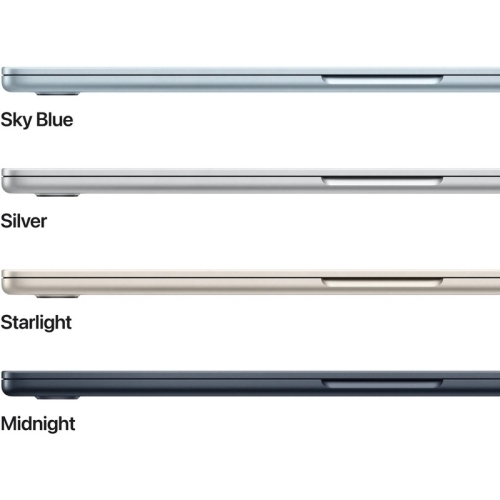 Laptop Apple MacBook Air 15 with Liquid Retina (2026) MDVN4RO/A, Apple M5 10-core, 15.3 inch, RAM 24GB, SSD 1TB, Apple M5 10-core Graphics, Int KB, macOS, Midnight - Imagine 4