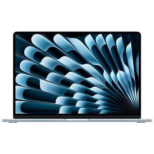 Apple Laptop Apple MacBook Air 15 with Liquid Retina (2025) Z1HF000EV, Apple M4 Deca Core, 15.3 inch, RAM 32GB, SSD 512GB, Apple M4 10-core Graphics, INT KB, macOS Sequoia, Sky Blue - IT-Fashion.ro