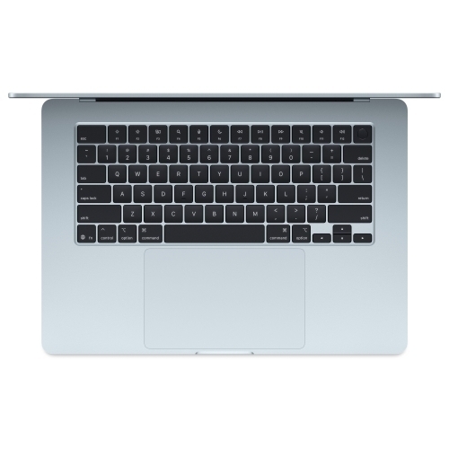Apple Laptop Apple MacBook Air 15 with Liquid Retina (2025) Z1HF000EV, Apple M4 Deca Core, 15.3 inch, RAM 32GB, SSD 512GB, Apple M4 10-core Graphics, INT KB, macOS Sequoia, Sky Blue - IT-Fashion.ro
