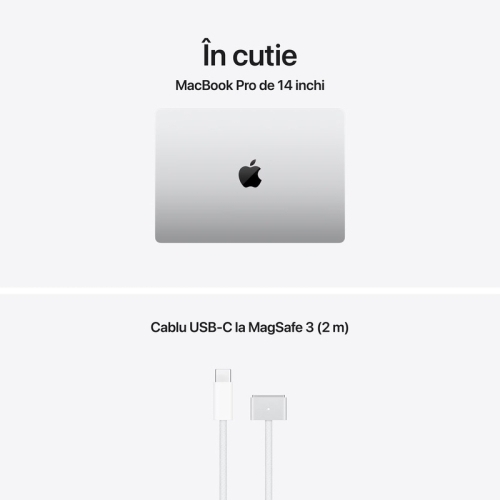 Laptop Apple MacBook Pro 14 Liquid Retina XDR Z1KN000F7, Apple M5 10-core, 14.2 inch, RAM 32GB, SSD 2TB, macOS, Silver - Imagine 4