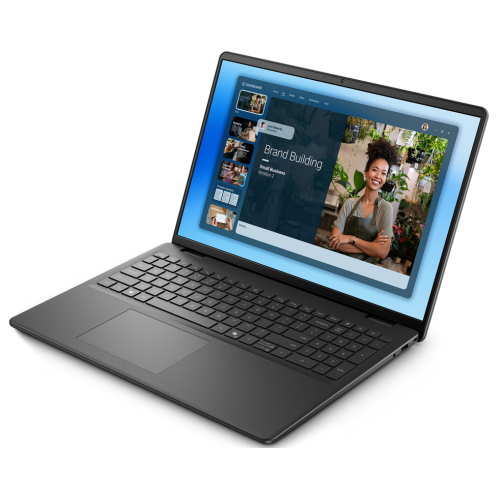 Laptop Dell 16 DC16250 DC16250_RPLU-R_012_WIN-05, Intel Core 5 120U, 16 inch, RAM 16GB, SSD 512GB, Intel Graphics, Windows 11 Pro, Carbon Black - Imagine 4