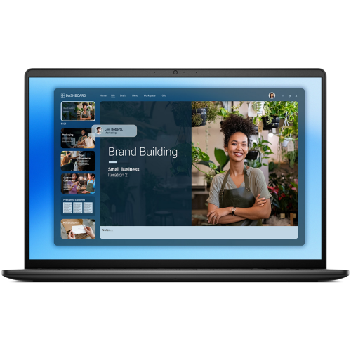 Laptop Dell 16 DC16250_RPLU-R_011_WIN-05, Intel Core 5 120U, 16 inch, RAM 16GB, SSD 1TB, Intel Graphics, Windows 11 Pro, Carbon Black - Imagine 2