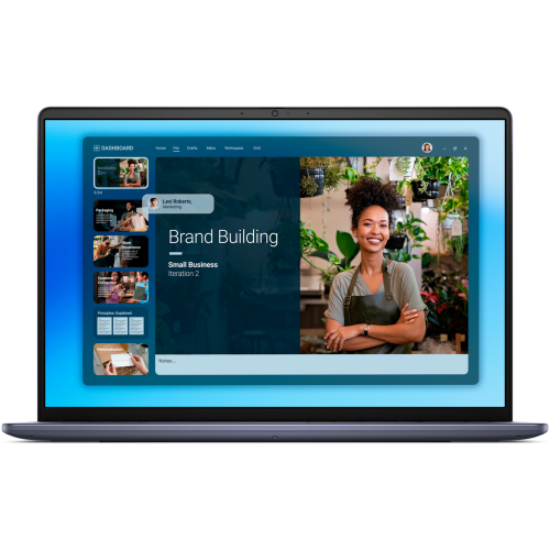 Dell Laptop Dell 16 DC16251_RPLU-R_005_WIN-05, Intel Core 7 150U, 16 inch, RAM 16GB, SSD 512GB, Intel Graphics, Windows 11 Pro, Midnight Blue - IT-Fashion.ro