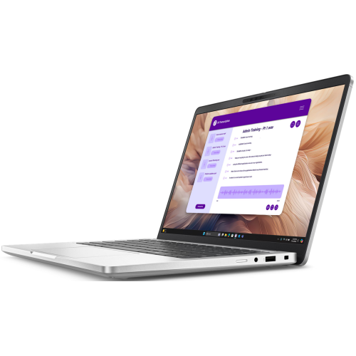 Laptop Dell Pro 13 Plus BTO112_PB13250_EMEA_WIN-05, Intel Core Ultra 7 265U, 13.3 inch, RAM 16GB, SSD 512GB, Intel Graphics, Windows 11 Pro, Platinum Silver - Imagine 3