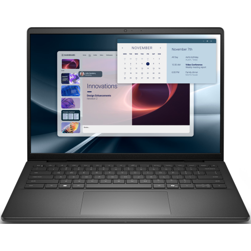 Dell Laptop Dell Pro 14 Essential PV14255_HWK_550, AMD Ryzen 7 250, 14 inch, RAM 16GB, SSD 512GB, AMD Radeon 780M, Windows 11 Pro, Carbon Black - IT-Fashion.ro